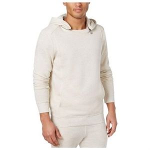 GUESS Mens Lux Brushed Terry Hoodie Sweatshirt